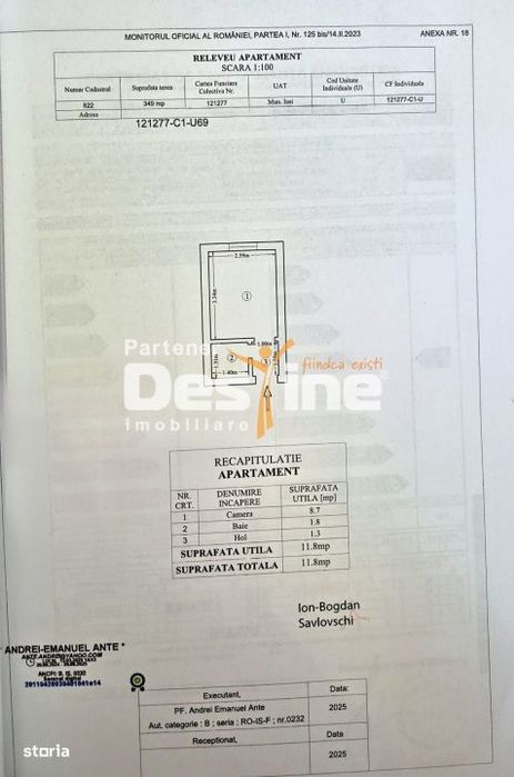 Cantemir - Garsoniera 12mp, cu AC, renovata, mobilata si utilata