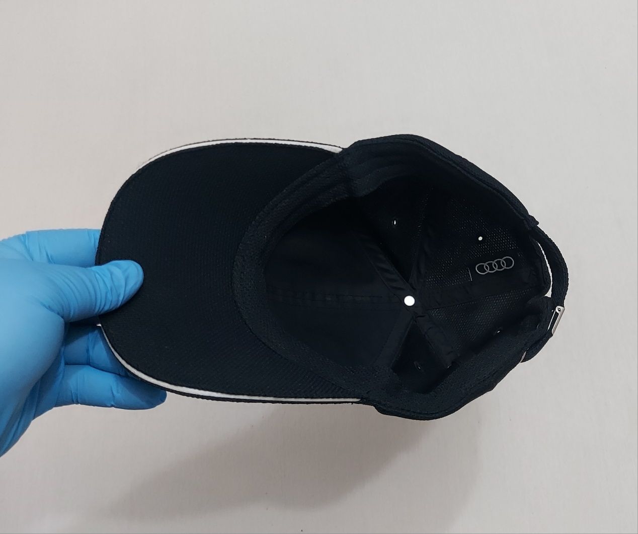 Sapca nouă Audi Golf Sport Snapback black, 100% lână, One Size