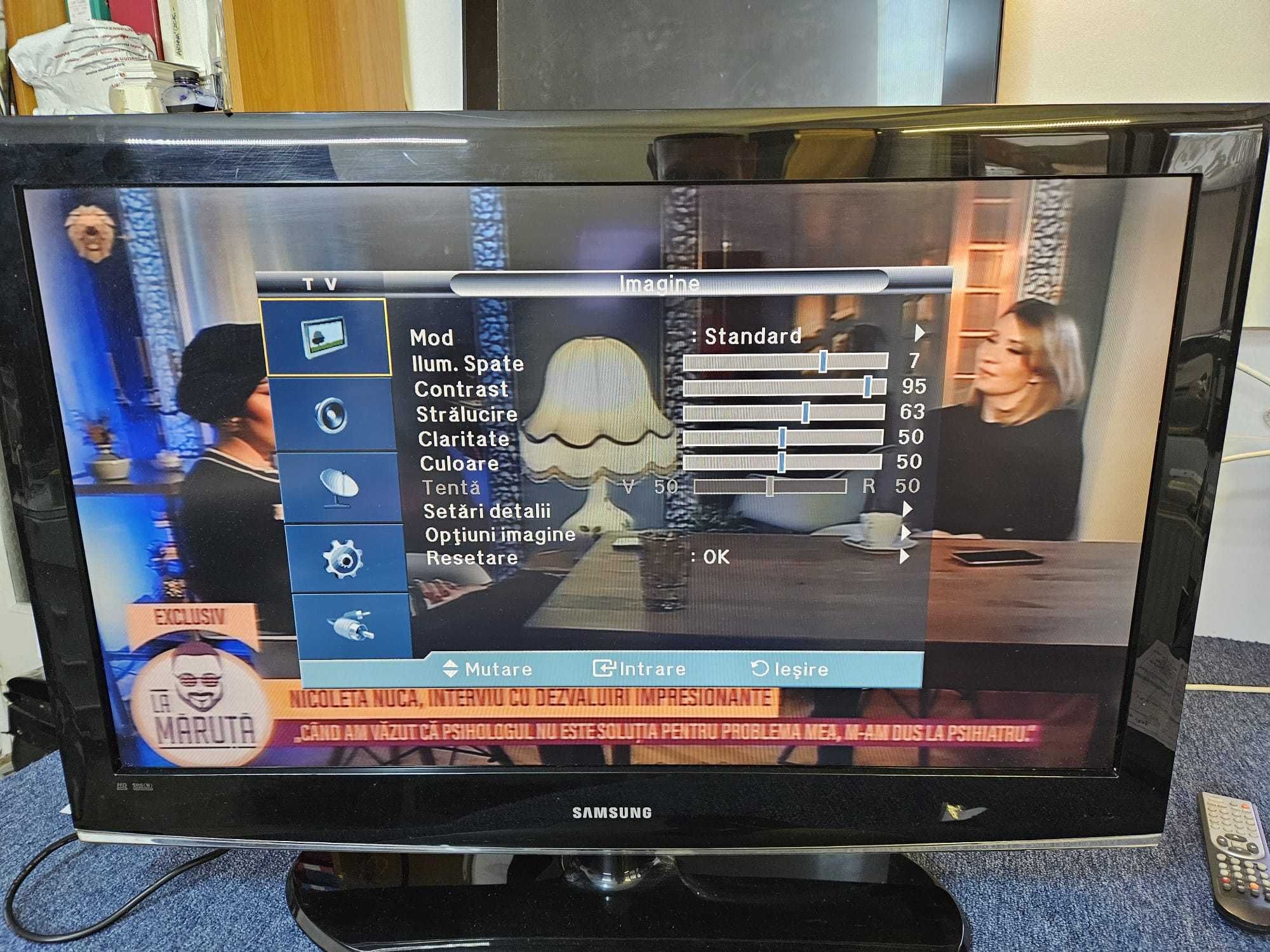 Televizor Samsung LE37A450, functional, telecomanda