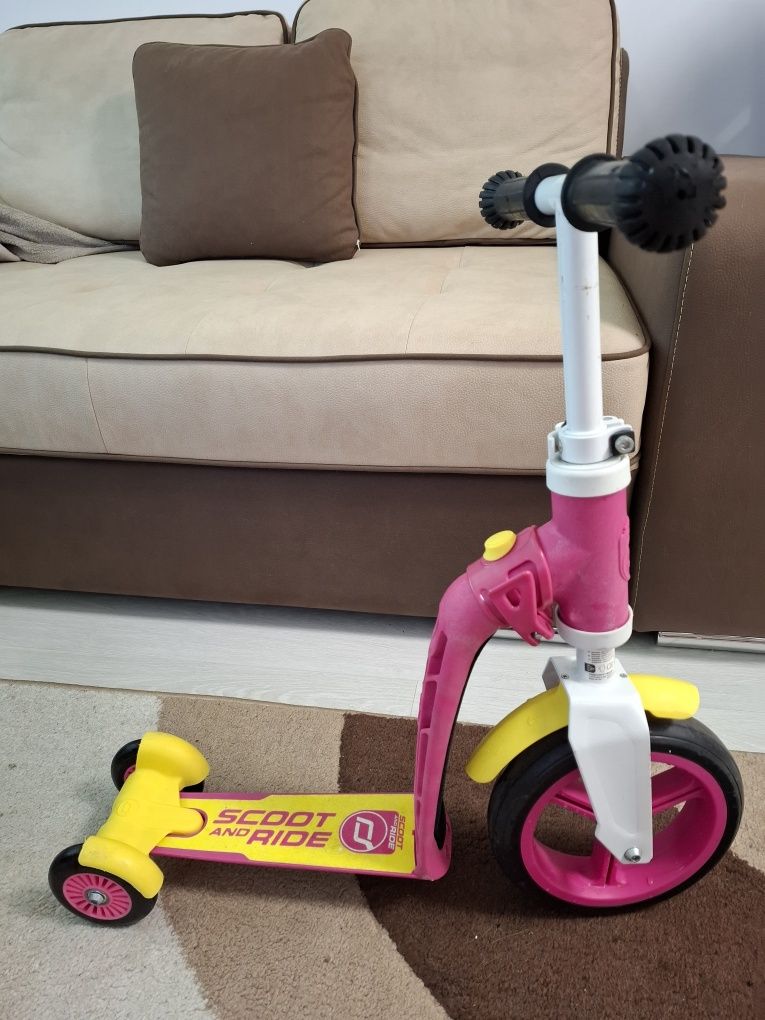 Колело- тротинетка 2в1 на scoot