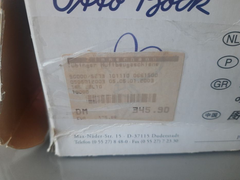 Orteza sold bebelusi