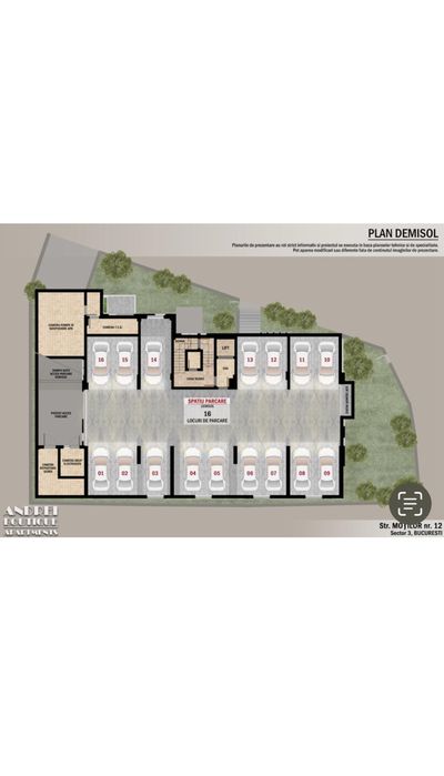 Parcare subterana de vanzare