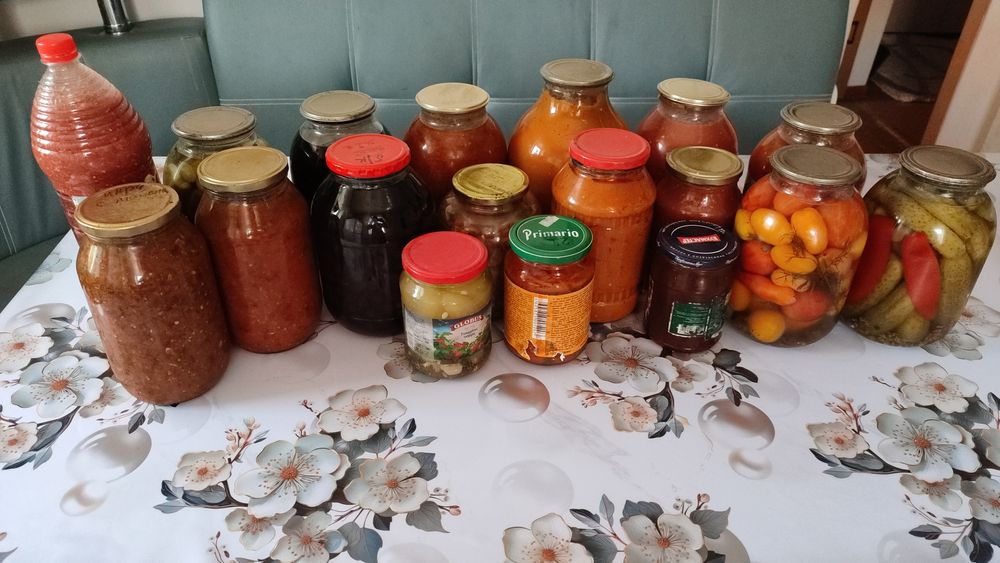 Соленые и варенье