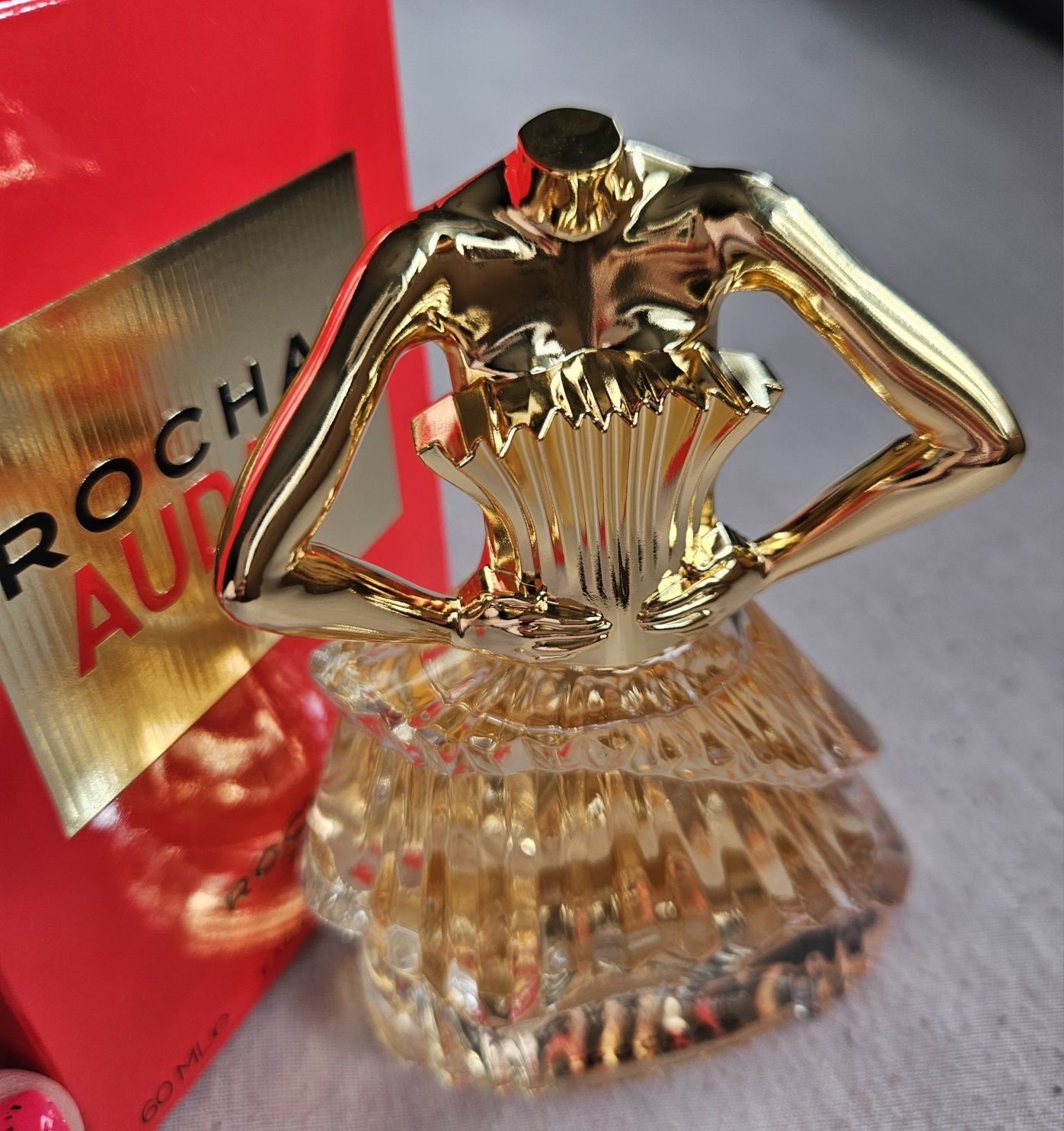 Дамски оригинален парфюм ROCHAS Audace ,60ml.120лв.Нов.