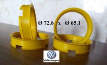 Inele de centrare Vw Transporter  VW T5, T6 cu jante BMW Ø 72,6 x Ø 65