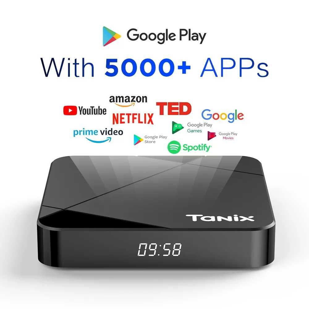 SmartBox Tanix TX5 New2025+ Голосовой Пульт+Работает быстро