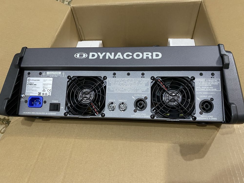 Новый Dynacord pm600-3 , Оригинал