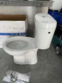 Pachet vas de toaletă scurgere în pardoseală
