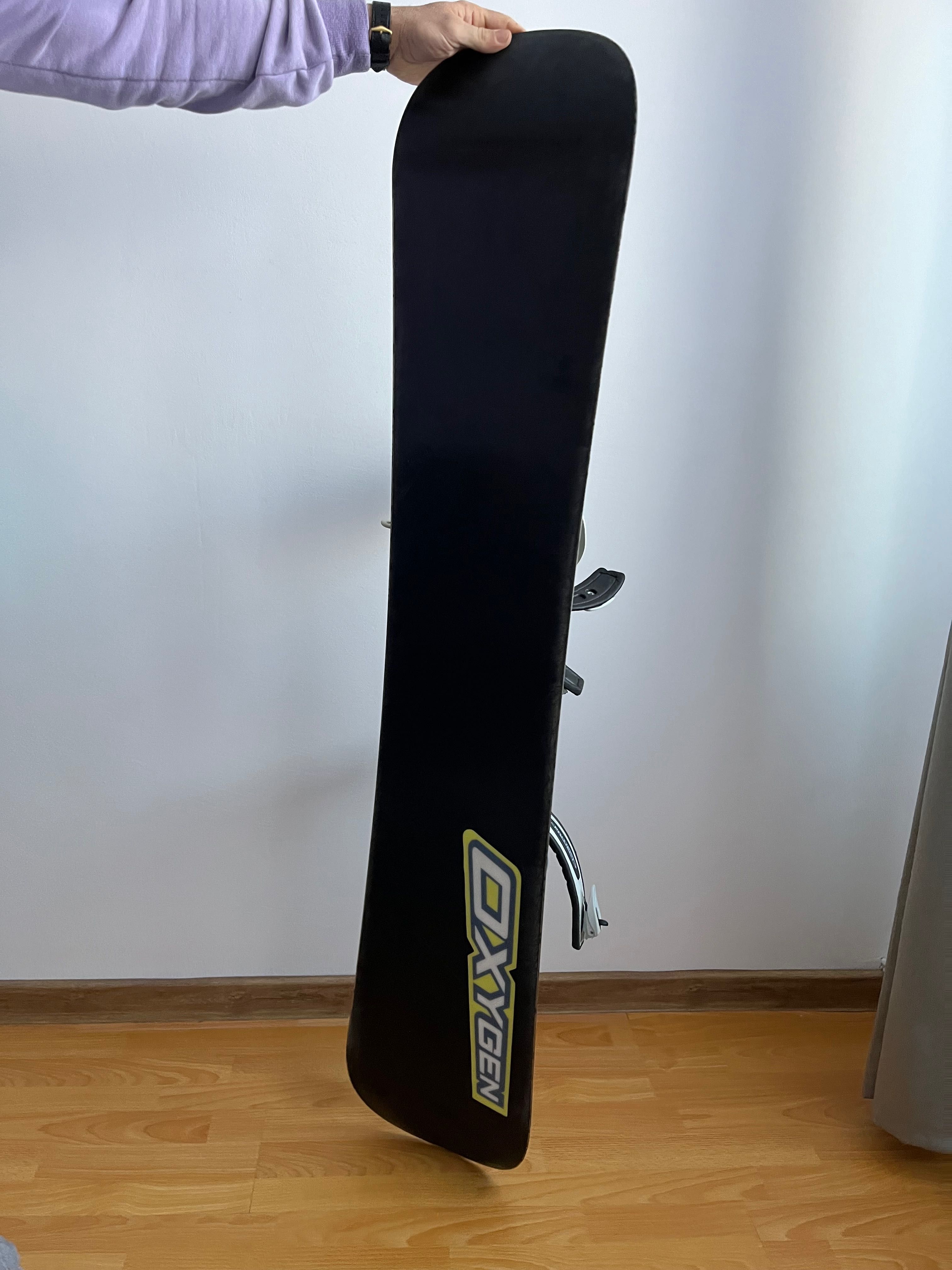 Placa snowboard Oxygen, boots Salomon