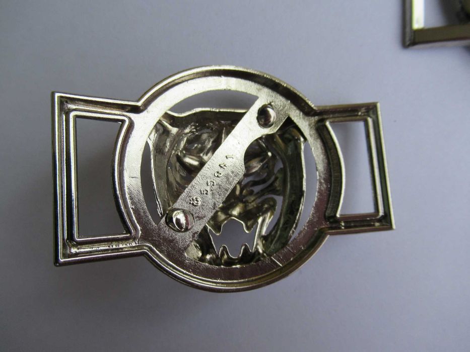 pereche catarame incaltaminte cap de tigru