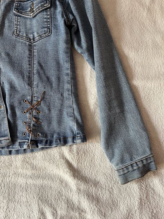 Дамско дънково яке