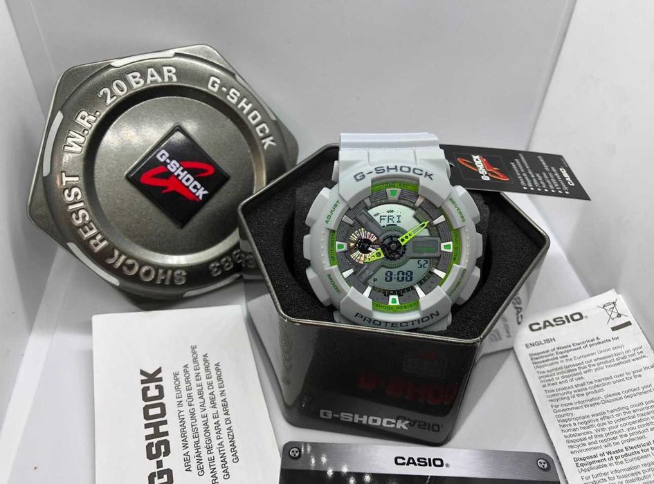 Ceas Sport Casio G-Shock GA-110 A2 TS – Nou, Garanție 2 Ani