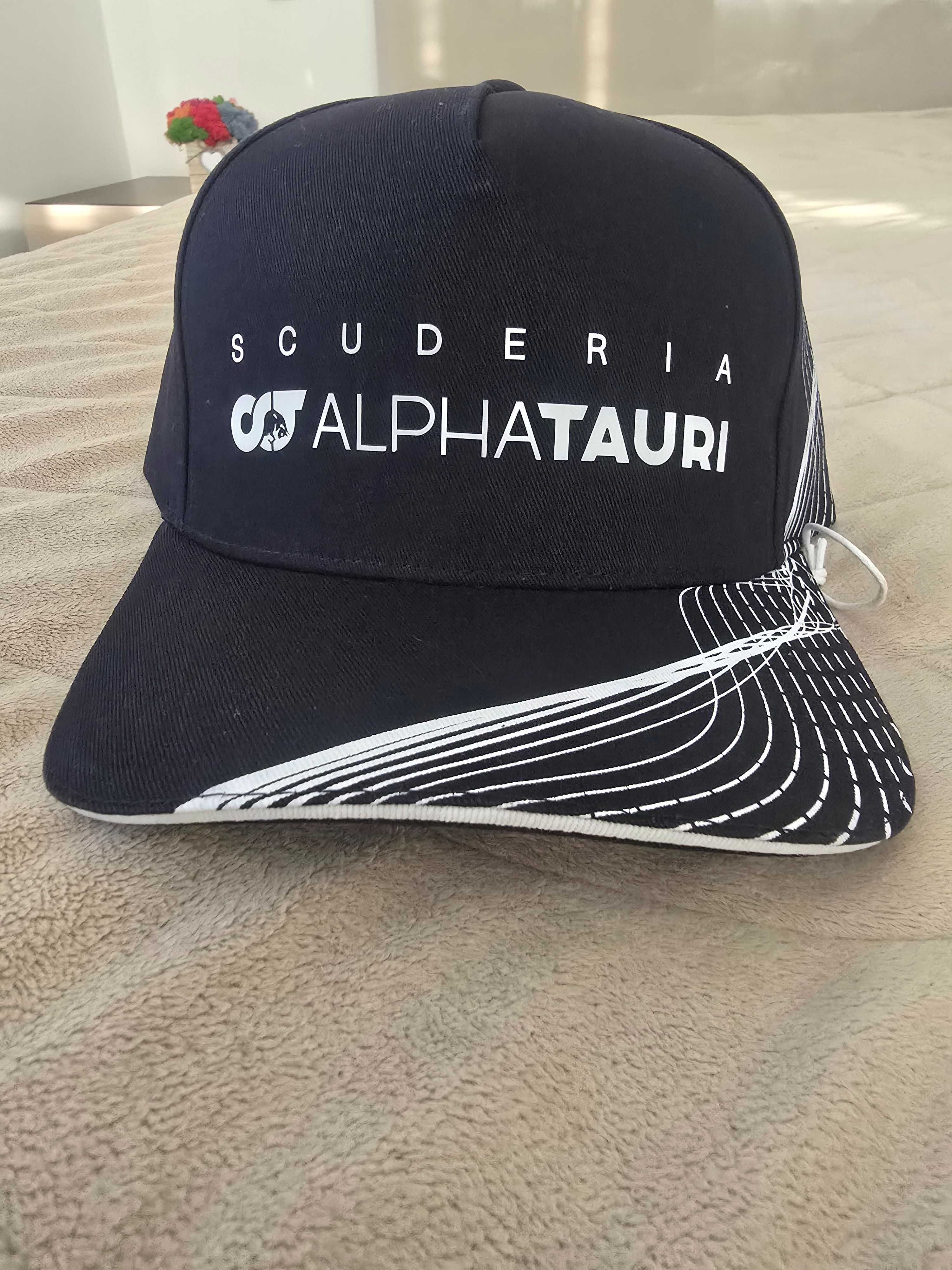 Шапка Formula 1 AlphaTauri F1 team cap in navy blue
