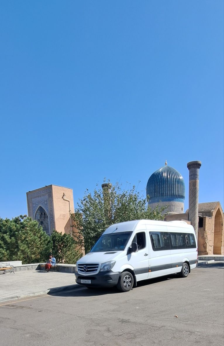Заказ микроавтобус мерседес спринтер 18 мест по Узбекистану