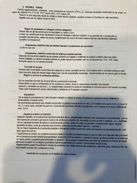 Vand teren intravilan in Sabareni, jud Giurgiu