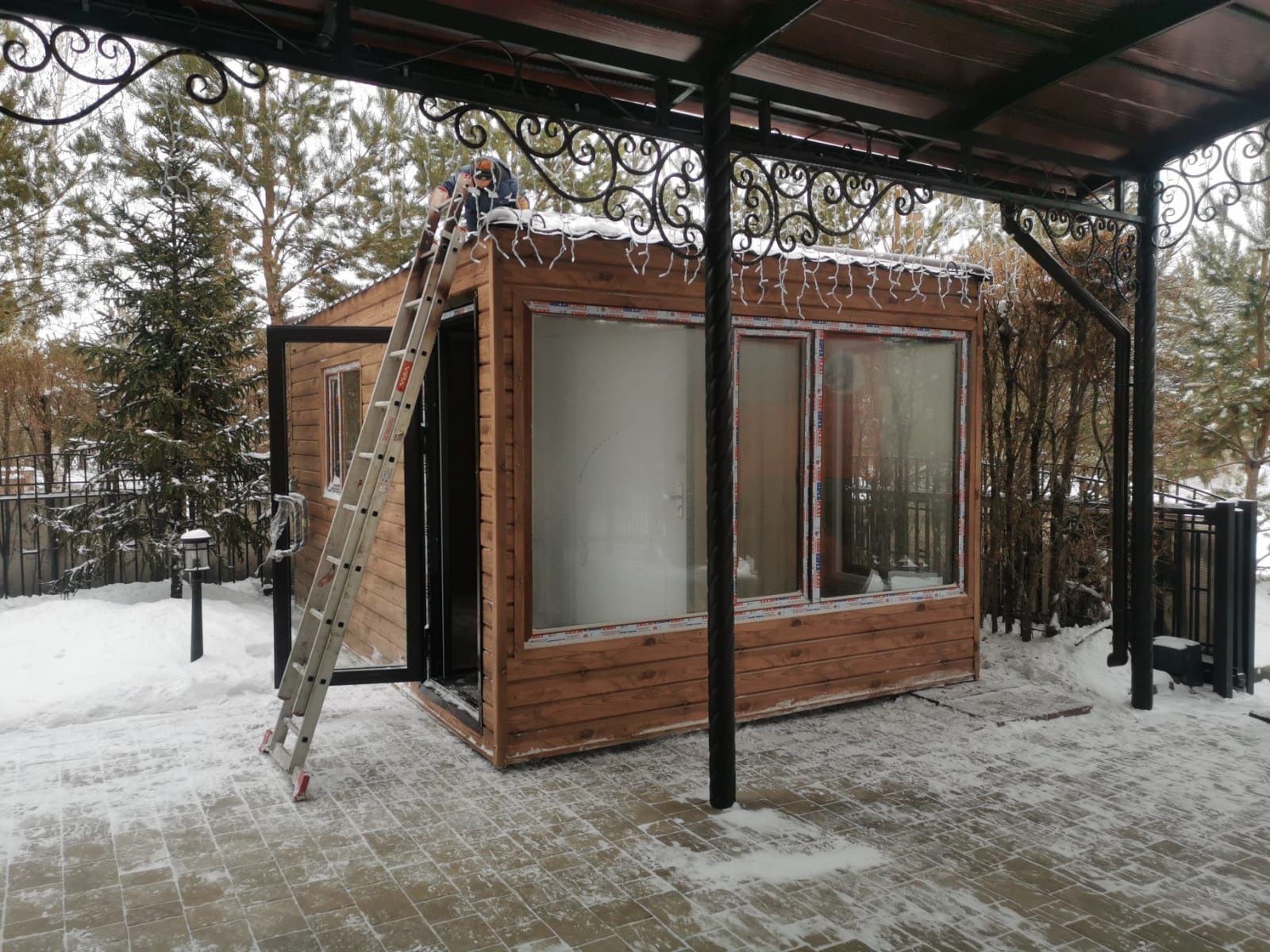 Павильон Киоск Пост охраны Бытовка Модуль Контейнер