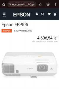 Videoproietor Epson hdmi wifi oportunitate oferta ± lampa nu Benq acer