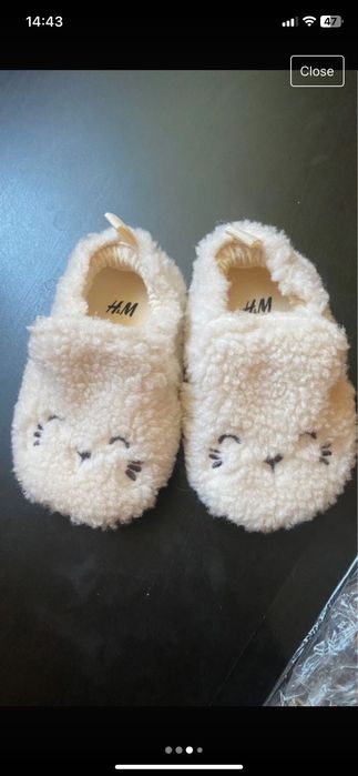 Papucei bebe, 3 perechi de iarna