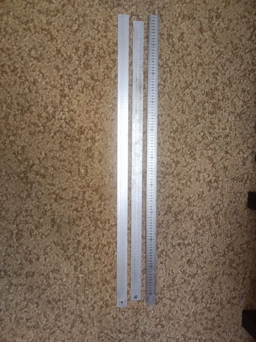 Линейки металлические 100 см.