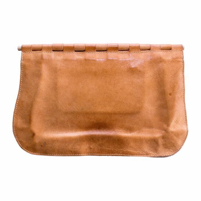 Frumoasa geanta plic vintage din piele maro, Germania