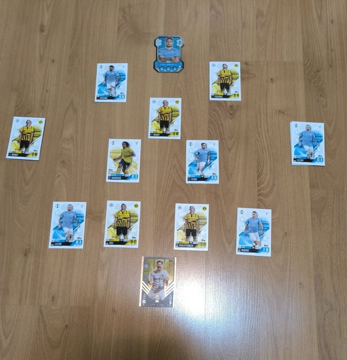 Match Attax пакети с карти от различни клубове сезони 24/25 и 25/26