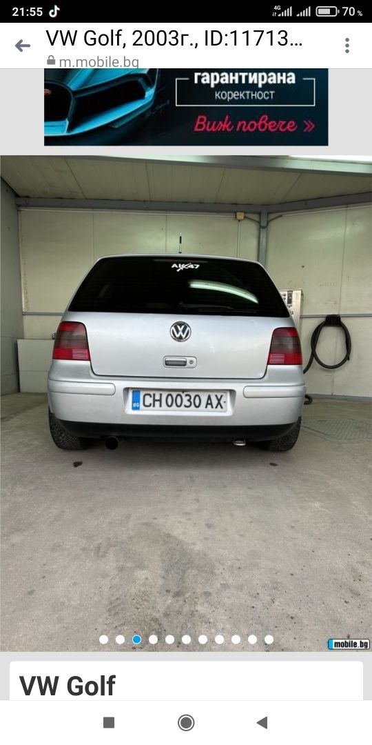 volkswagen 2003 golf