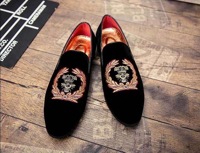 Мъжки обувки мокасини в стил Dolce and Gabbana