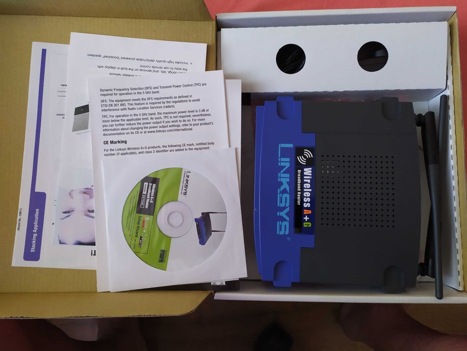 Продавам Рутер Linksys WRT55AG