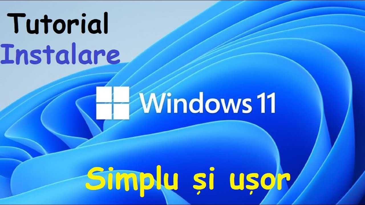 Instalare Windows 10 / 11 cu licenta valabila