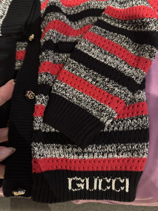Gucci Striped cardigan, Гучи жилетка