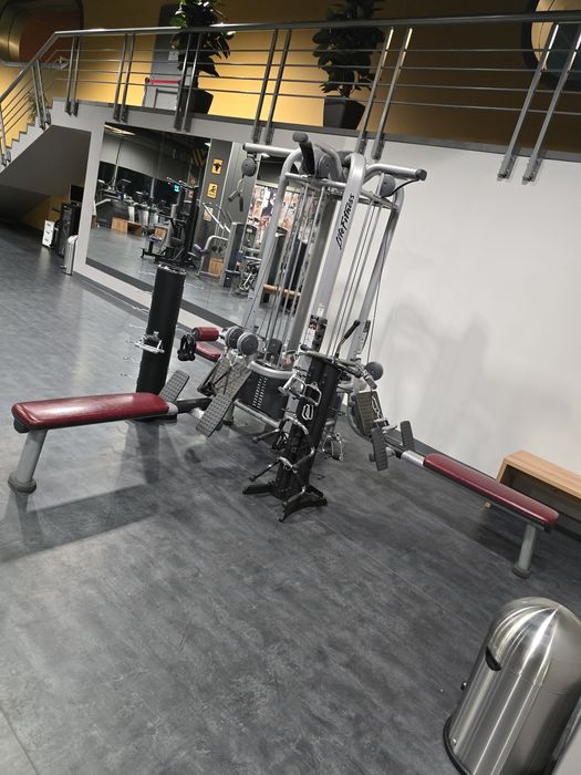Life fitness 3 station лайф фитнес 2 долни скрипци 1 горен скрипец