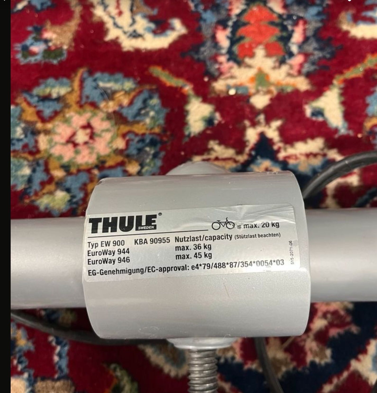 Thule EW900 , багажник за 2 колелета