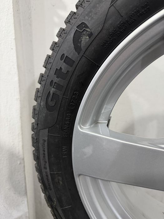 Jante 5x112 Anvelope Iarna 205/55R16 VW Seat Skoda Audi Golf 5 6 7