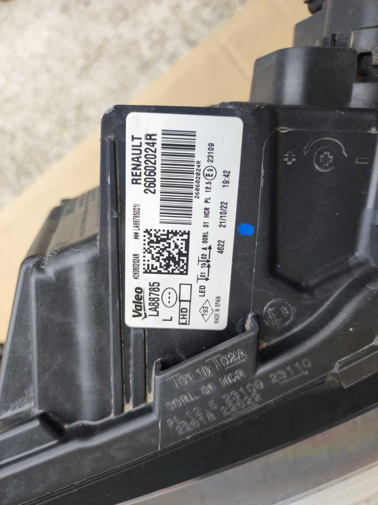 Far stanga full led Renault Megane 4 facelift 2021 2022 2023 original
