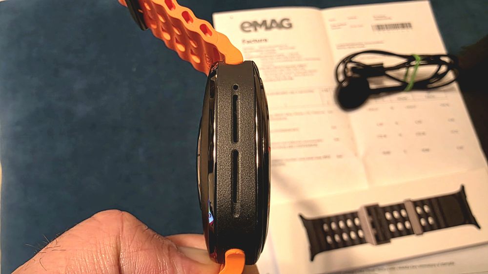 Samsung watch ultra 47mm, LTE, titanium gray nou cu factura garantie