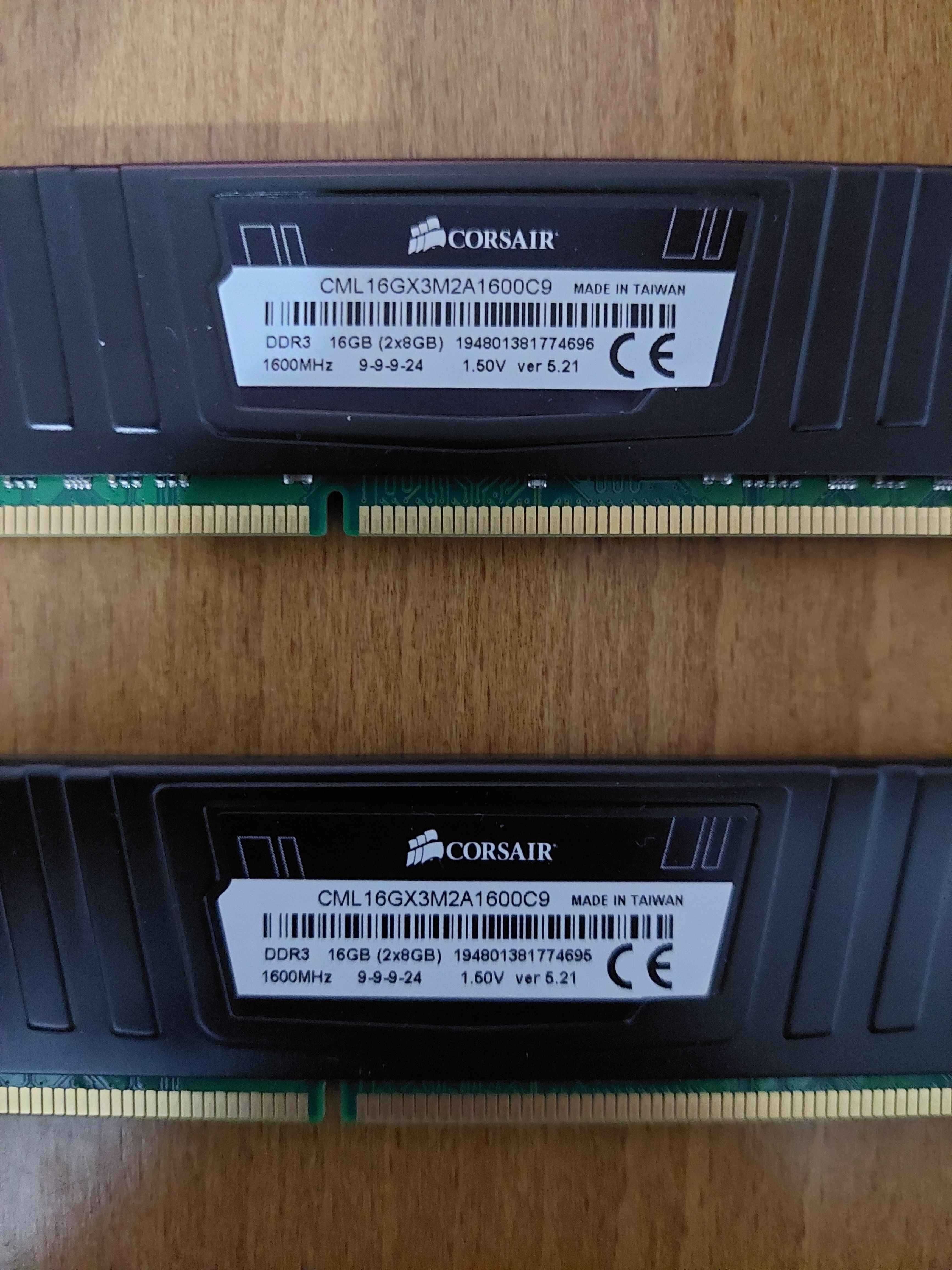 Компютърни части (i5-3470, corsair vengeance, 650w PSU)