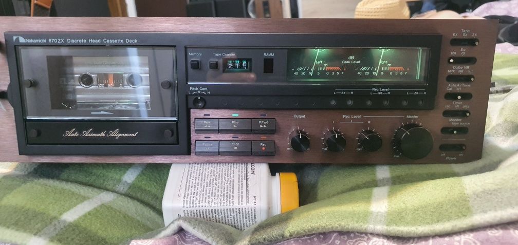 Nakamichi 670 zx și Fostex Model 20