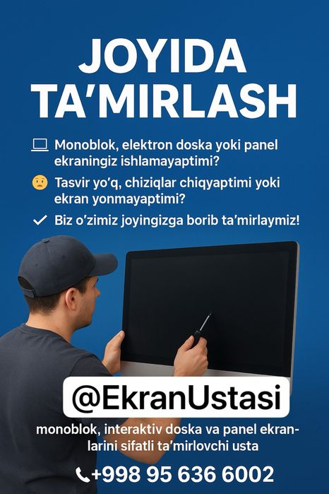 Ekran Tamirlash Xizmati