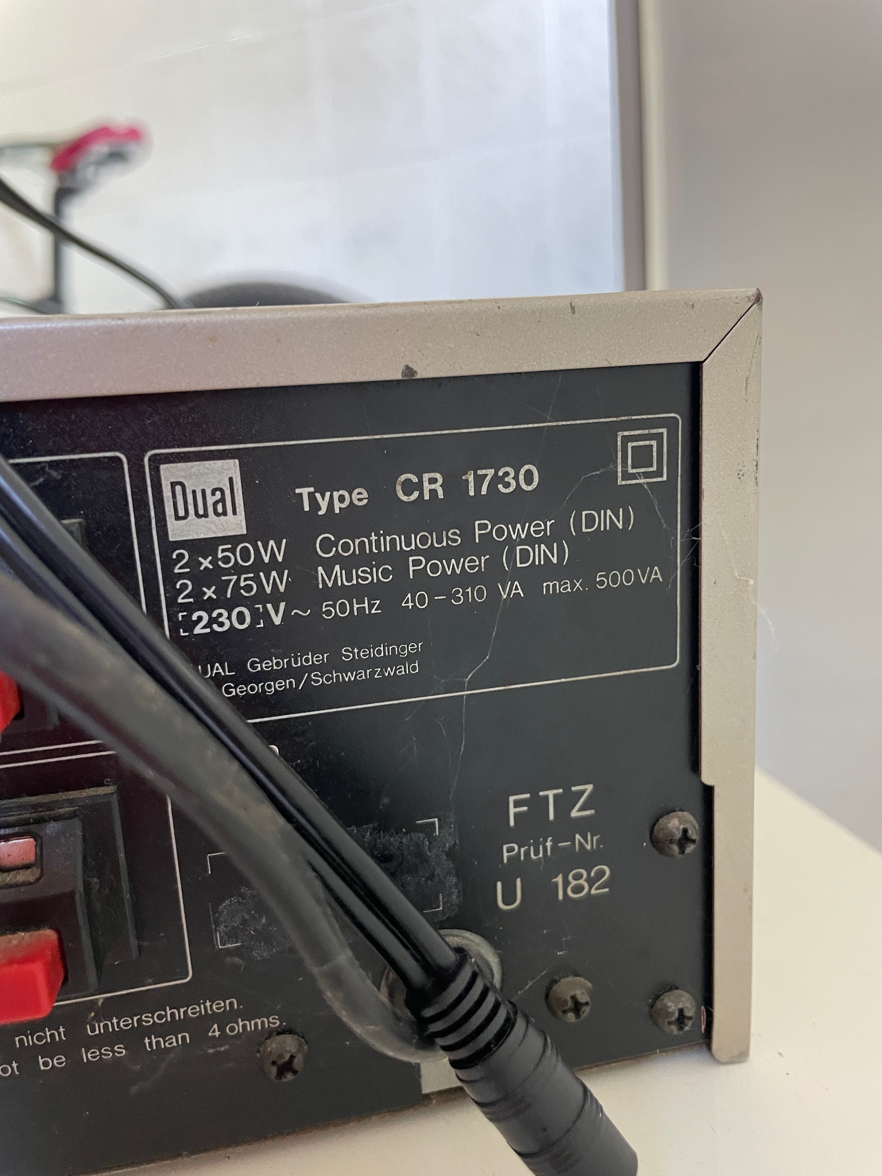 Ретро Аудио Усилвател Dual CR1730