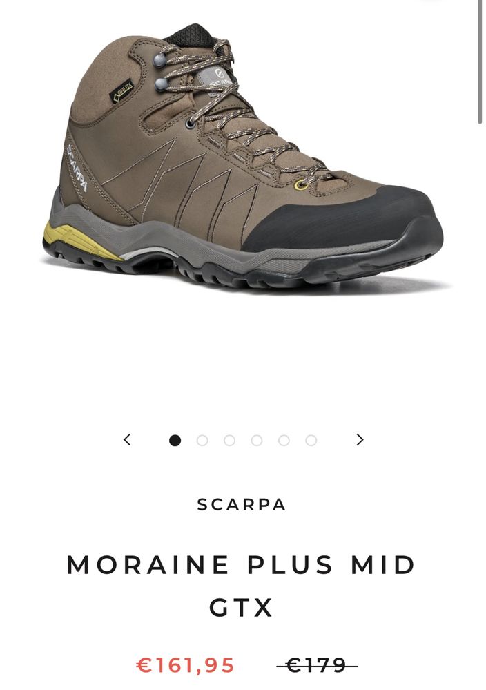 Bocanci Scarpa Moraine 39 gtx.salomon,salewa,meindl,lowa,arcteryx,aku