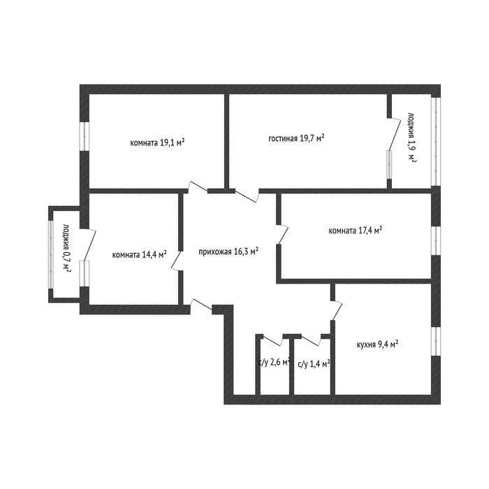 Продается 4 комн квартира в мкр-не Коктем
