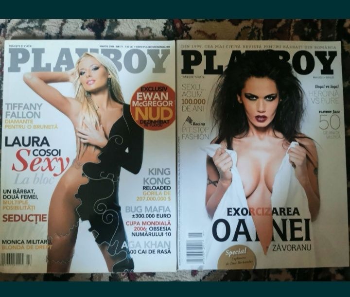 Reviste Playboy Laura Cosoi Oana zavoranu