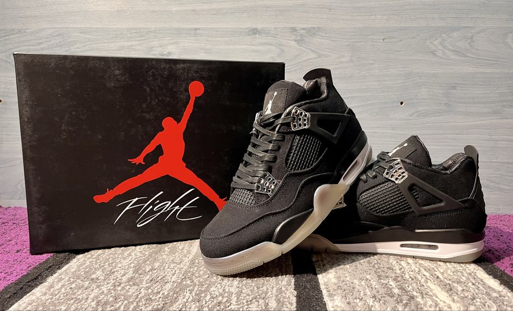 Air Jordan 4 Black Chrome