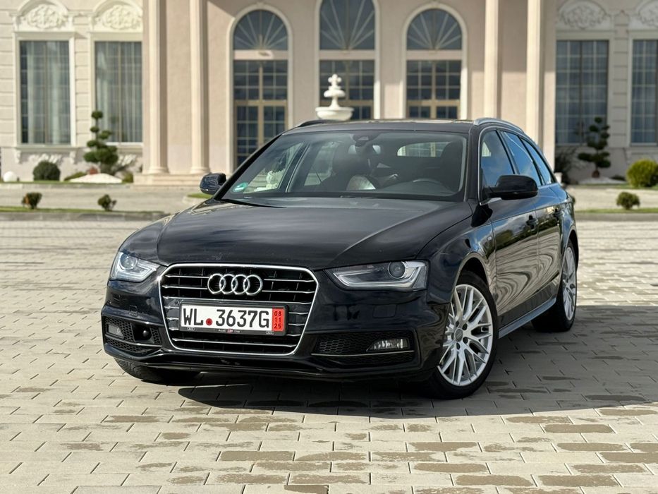 Audi A4 2.0 TDI 190 CP 3xS-line. Euro 6. Full asist / panoramic/