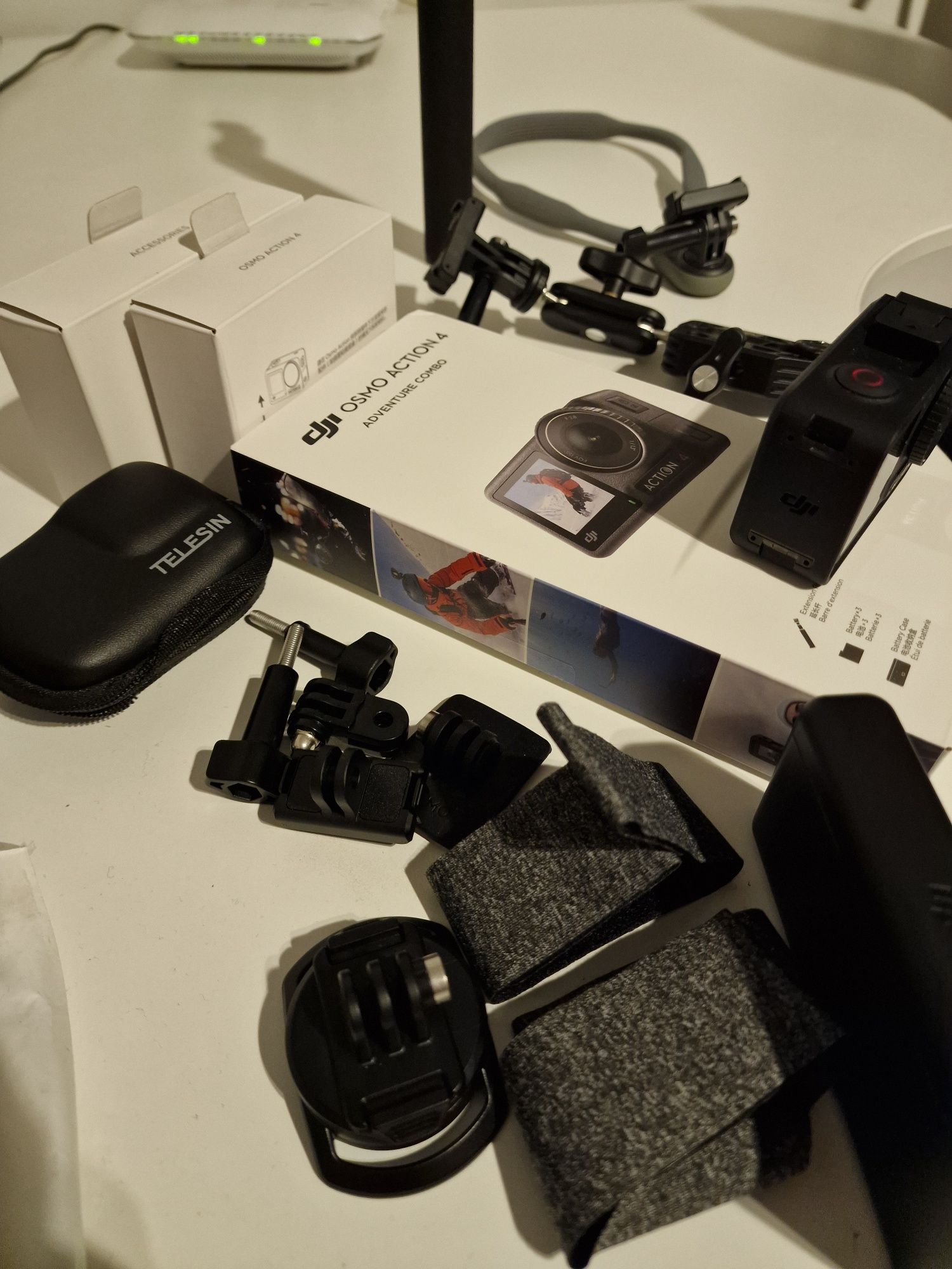 Dji Osmo Action 4 Adventure combo + mounts