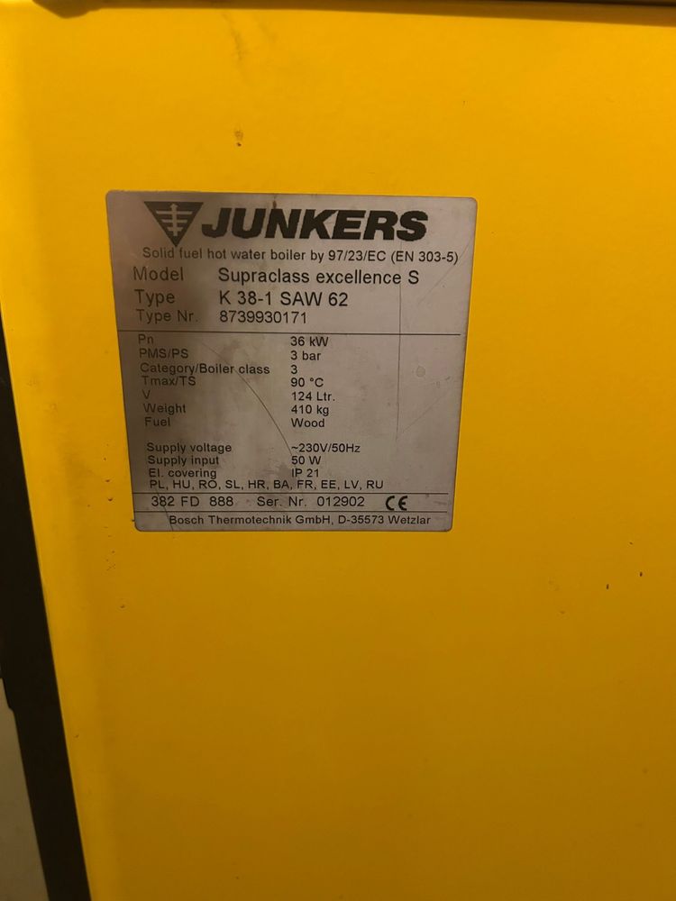 Vand centrala junkers 36 kW