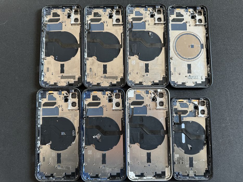 Lot 8 carcase iPhone 12 cu flex-uri butoane/ wireless