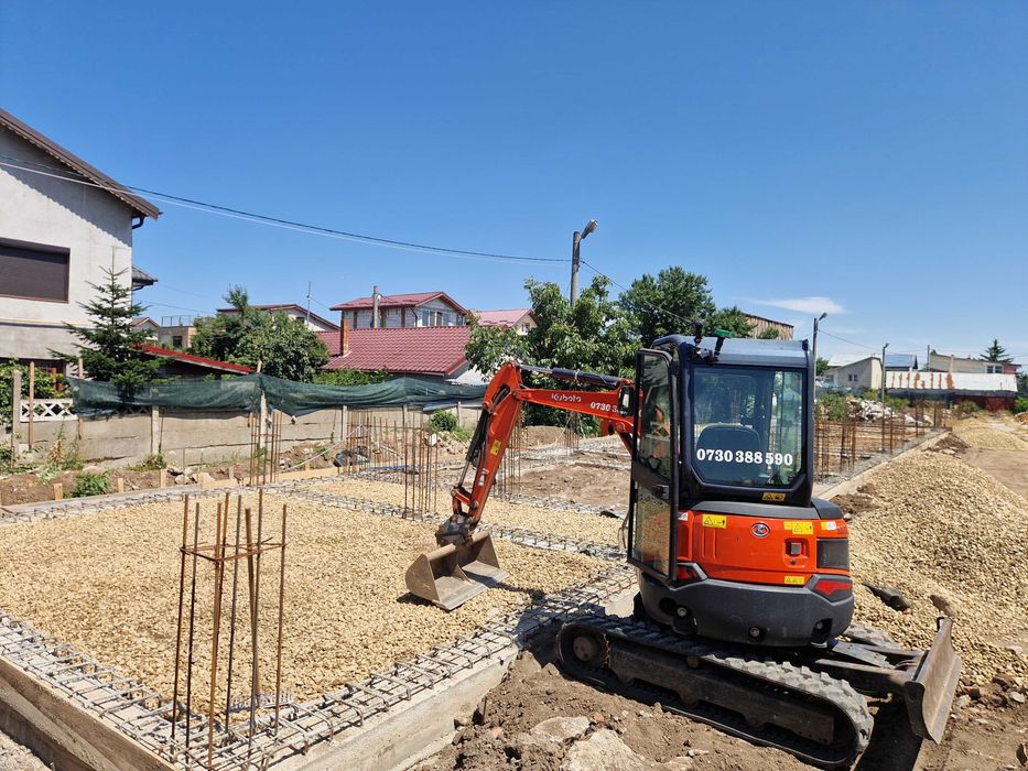 excavator de inchiriat, ilfov - dobroesti