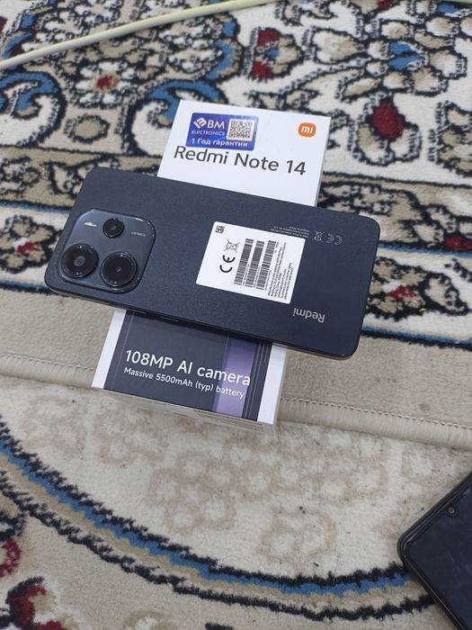Redmi note 14 yangi holatda