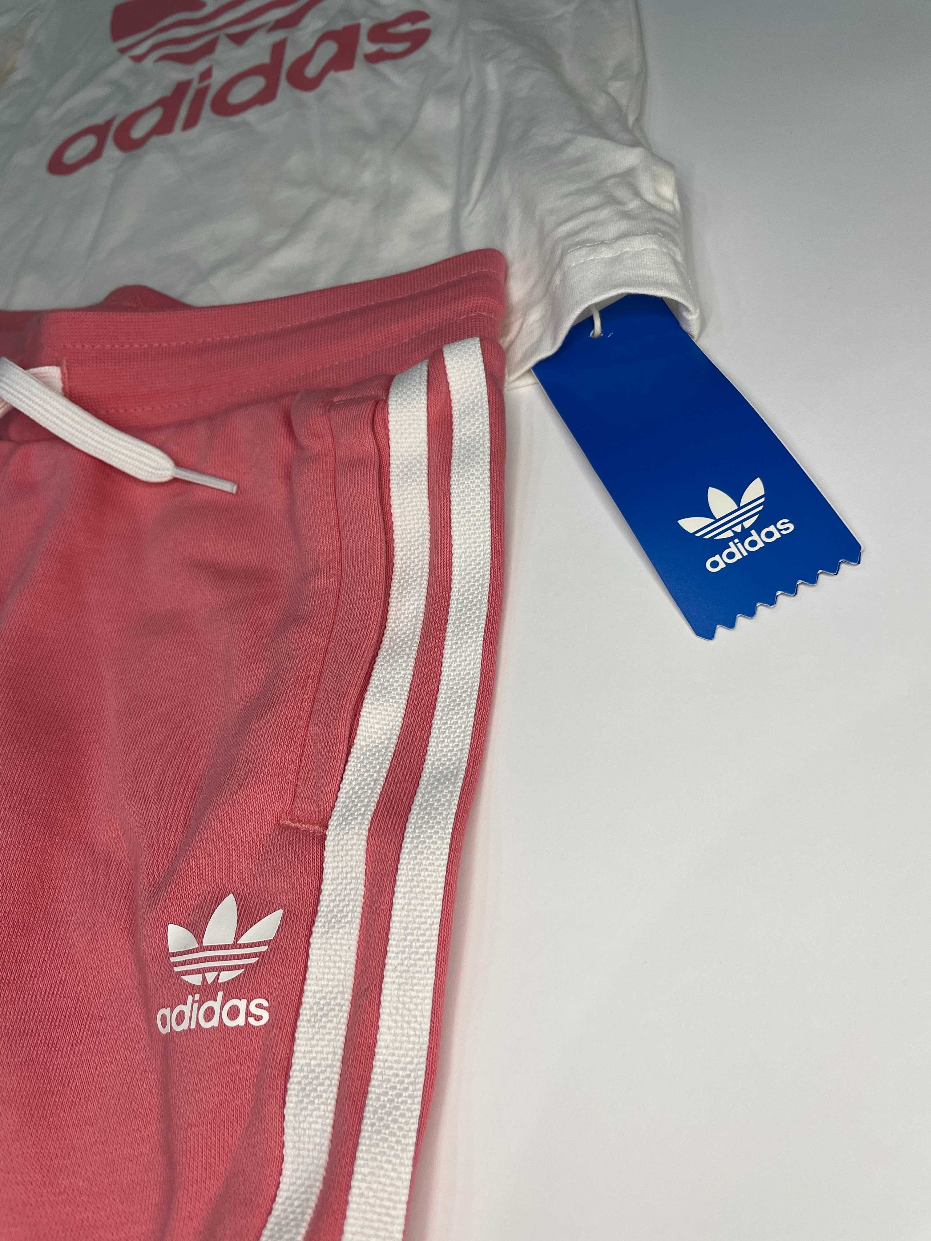 Детски памучен комплект от две части - adidas Originals